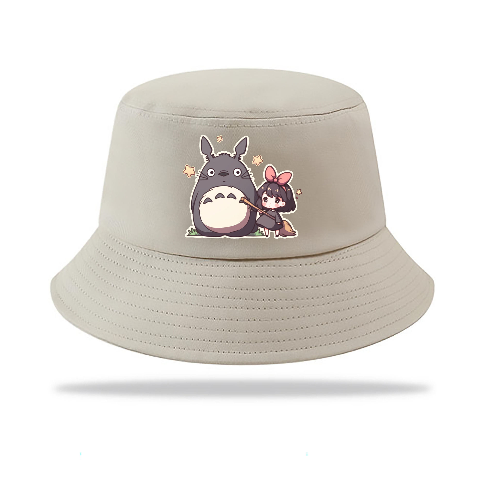 （画像用） となりのトトロ 草壁メイ 草壁サツキ My Neighbor Totoro Satsuki Kusakabe Mei Kusakabe アウトドア日除けバケットハット